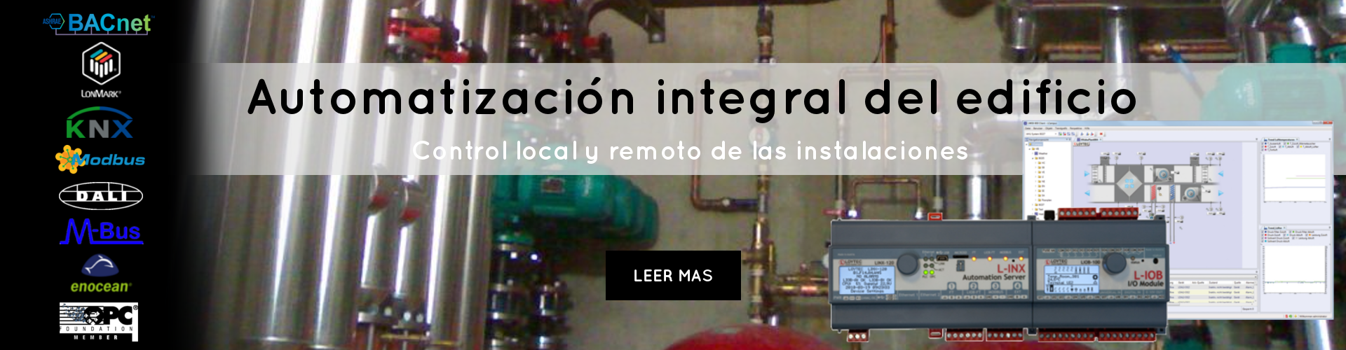 control y automatización de edificios control local y remoto de instalaciones